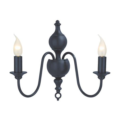 Flemish 2 Light Wall Light In Bespoke Finish